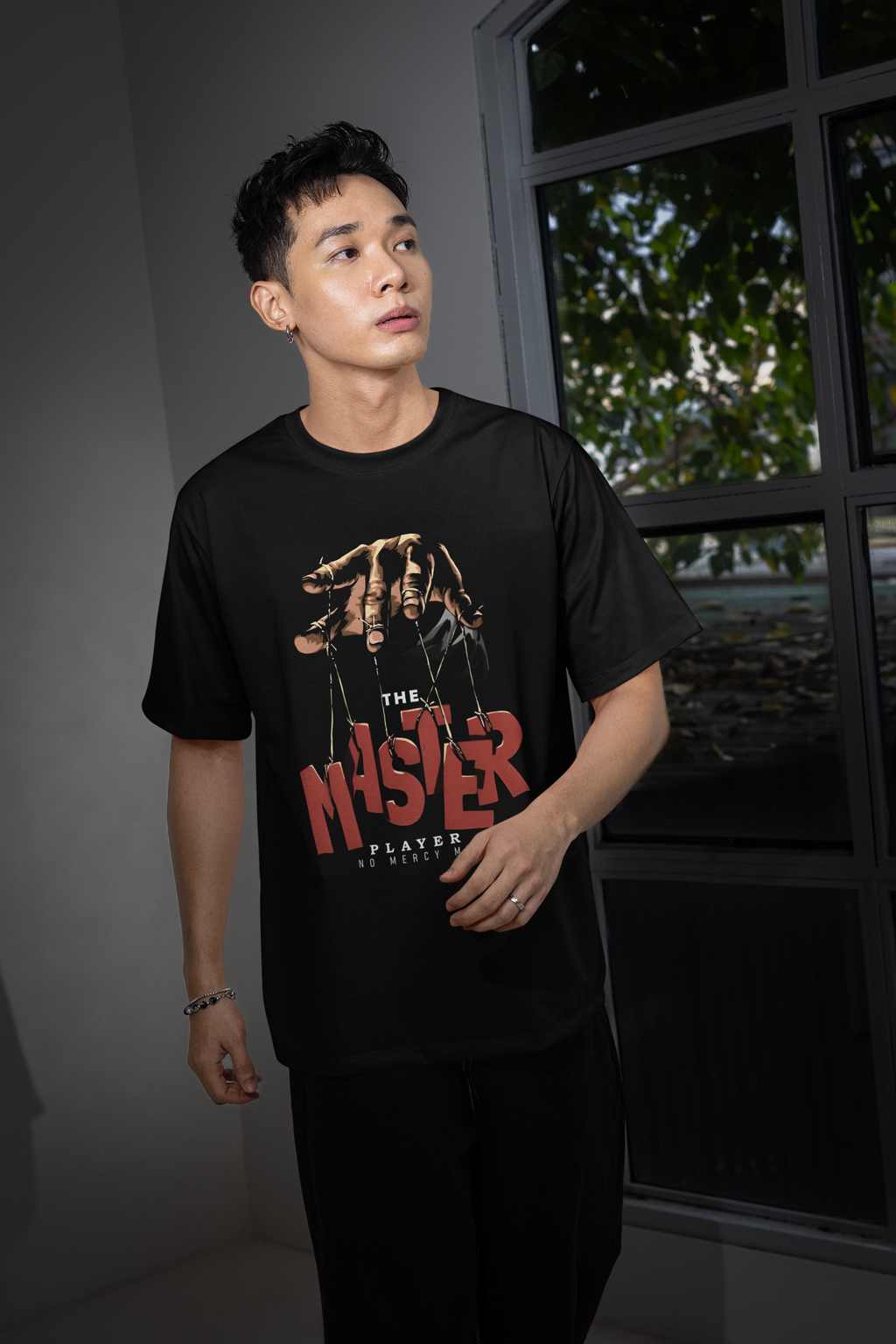 The Master Player Oversized Graphic Tee