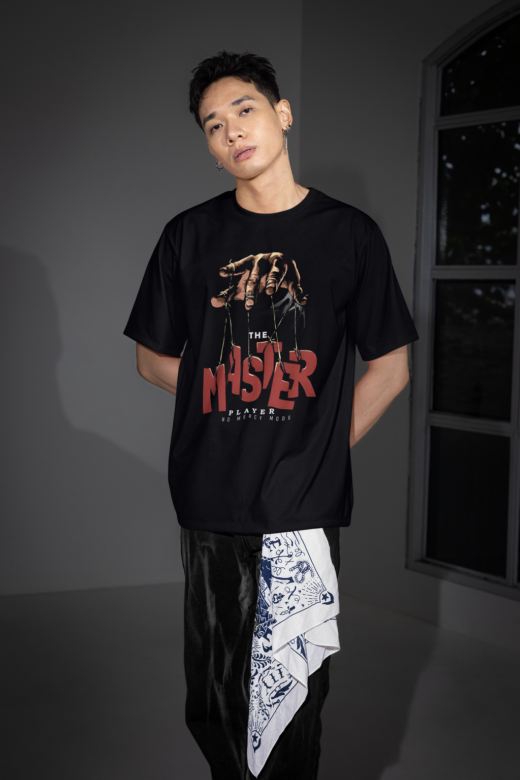 The Master Player Oversized Graphic Tee