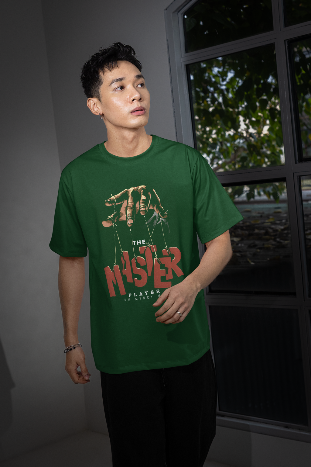 The Master Player Oversized Graphic Tee