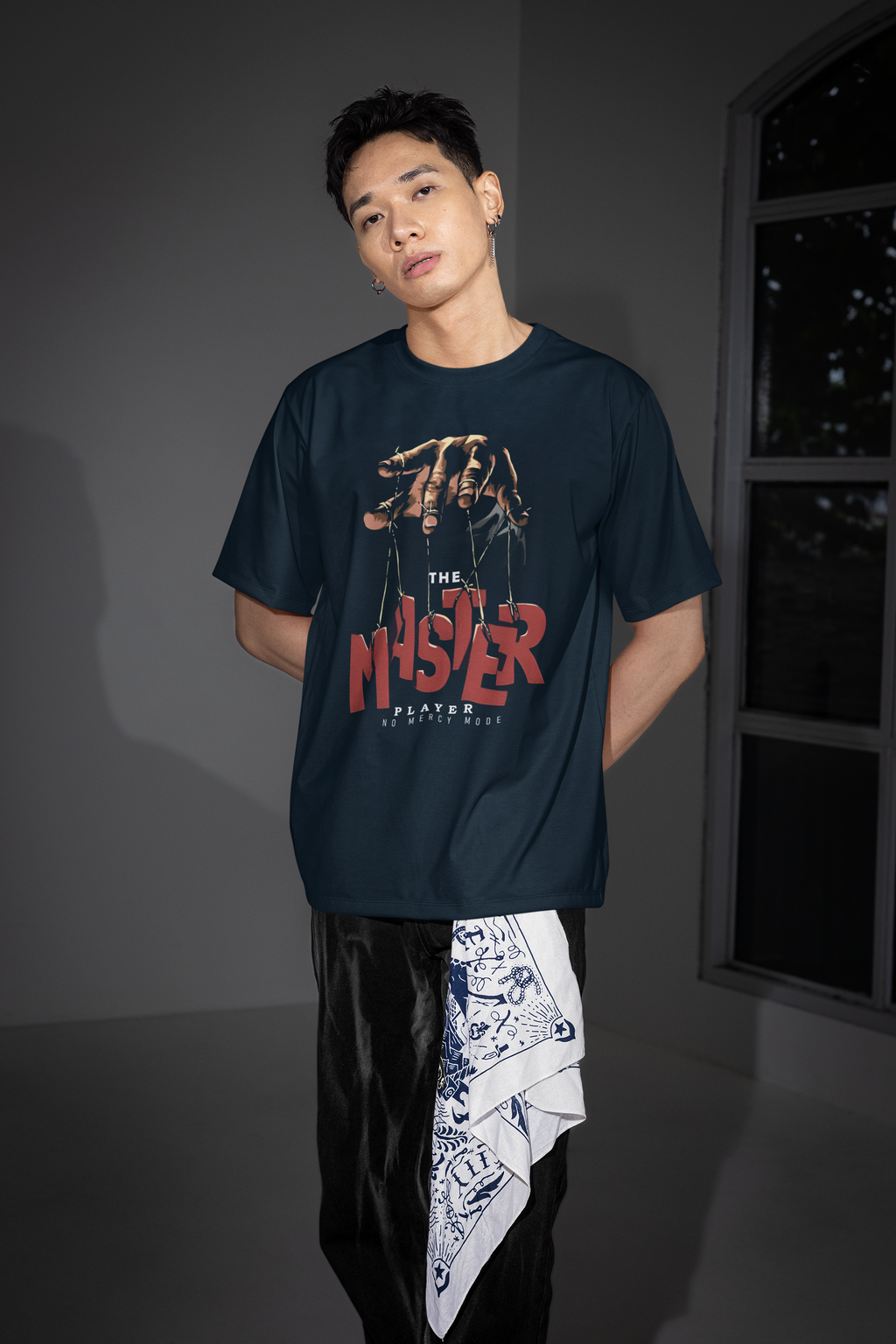 The Master Player Oversized Graphic Tee
