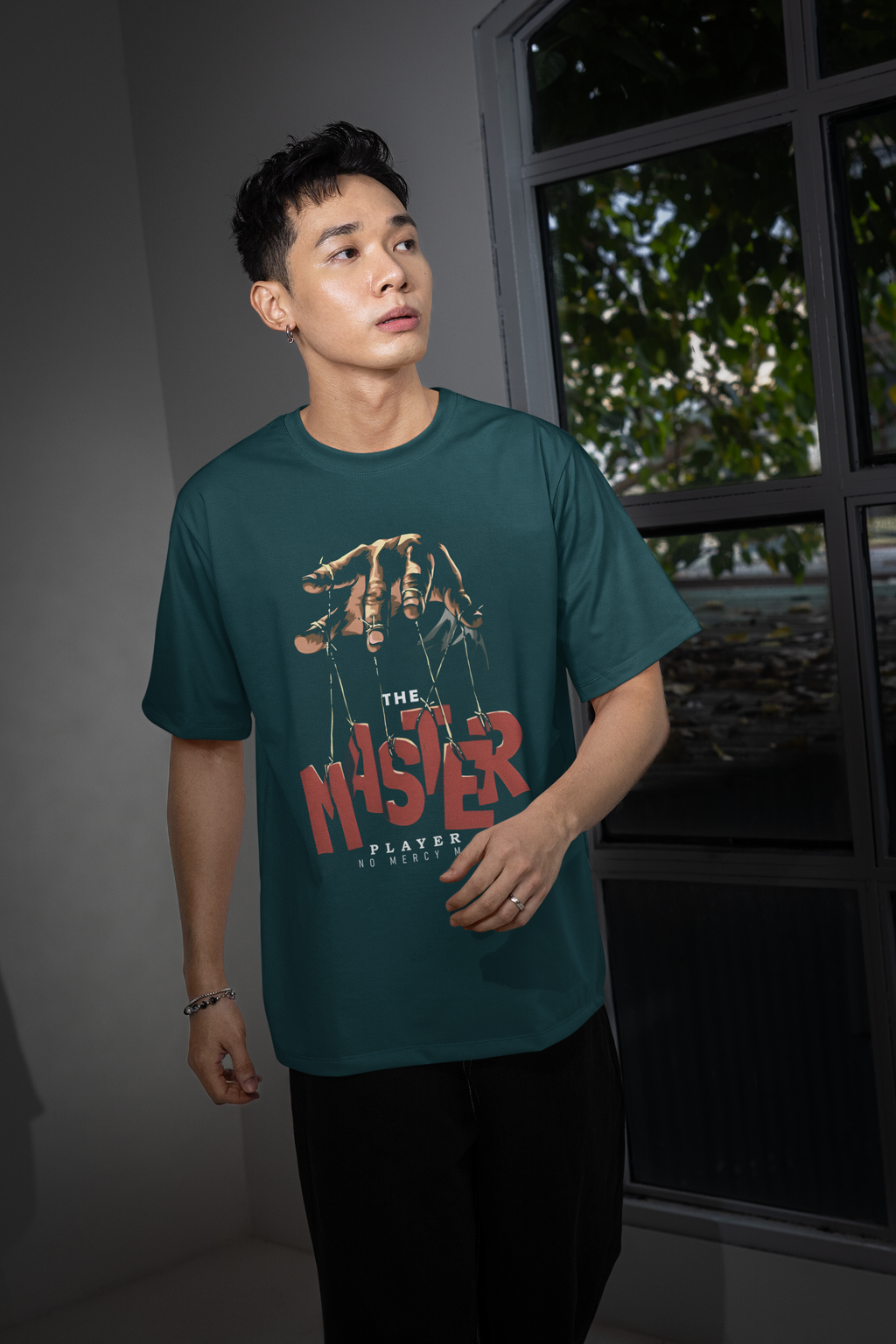 The Master Player Oversized Graphic Tee