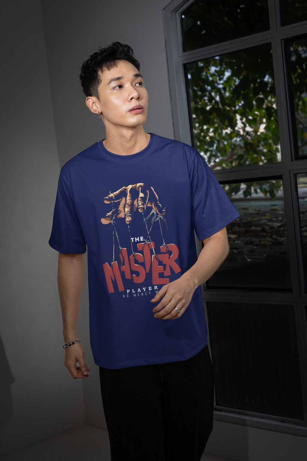 The Master Player Oversized Graphic Tee