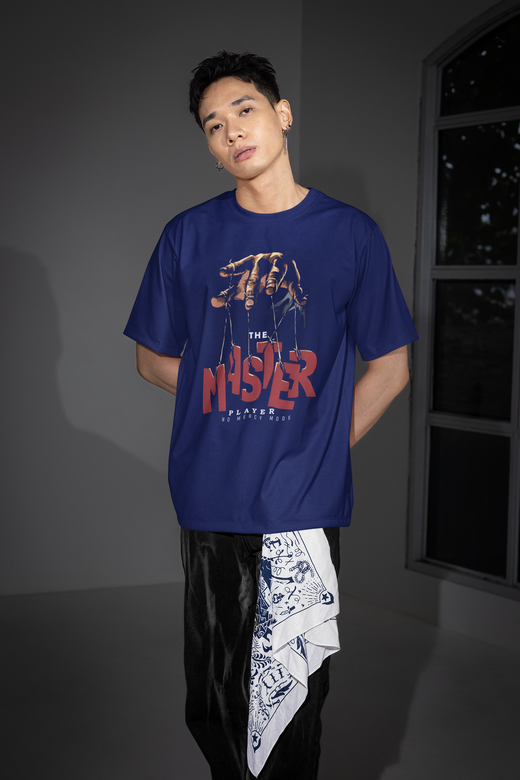 The Master Player Oversized Graphic Tee