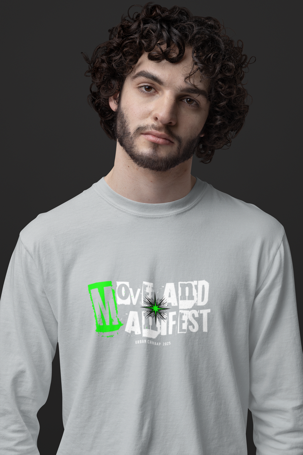 "Move and Manifest" Full Sleeve Unisex T-Shirt – Urban Chhaap Edition