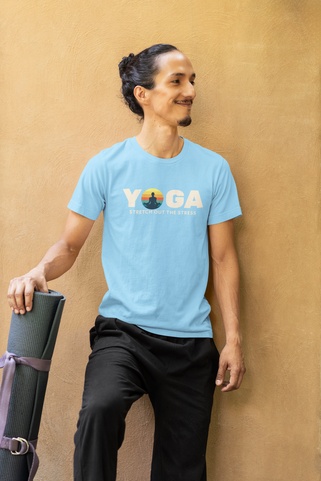 "Stretch Out the Stress" Yoga Tee