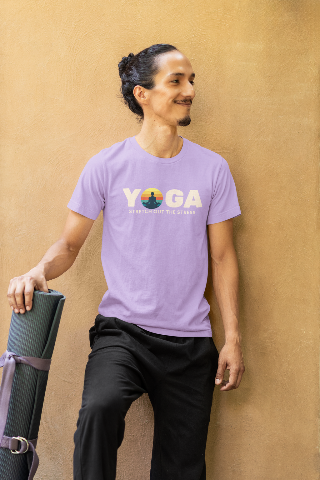 "Stretch Out the Stress" Yoga Tee