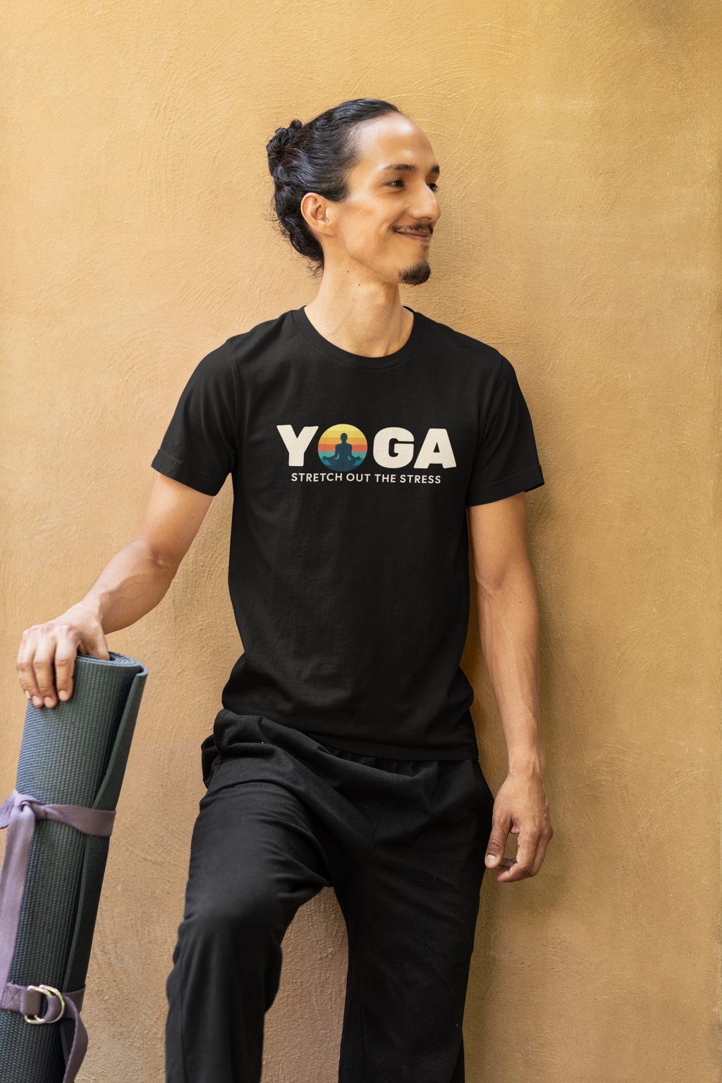 "Stretch Out the Stress" Yoga Tee