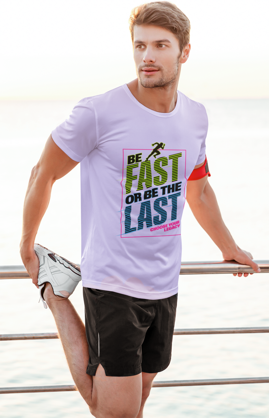 Be Fast or Be Last – Supima Cotton Unisex T-Shirt