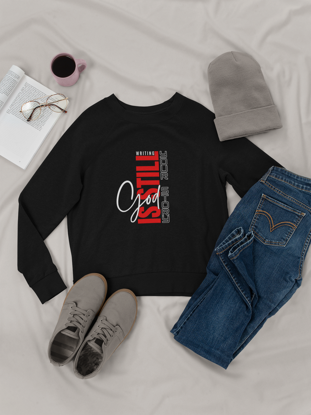 God Is Still Writing Your Story Fleece Sweatshirt Regular Fit