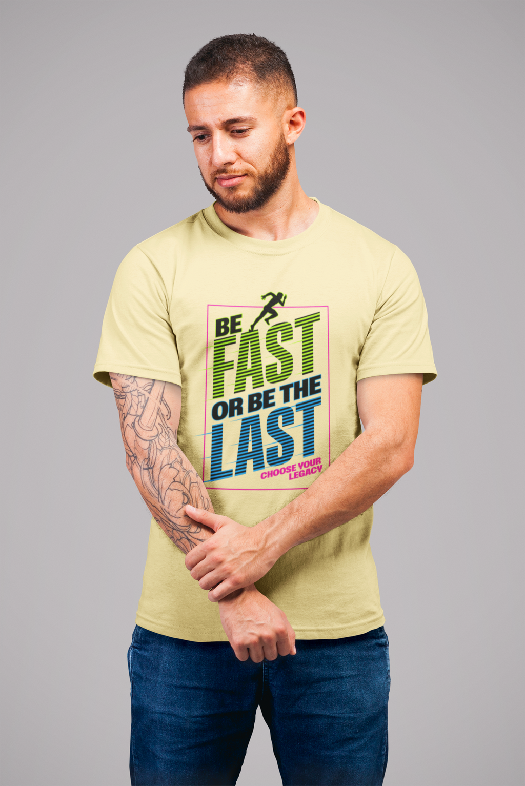 Be Fast or Be Last – Supima Cotton Unisex T-Shirt