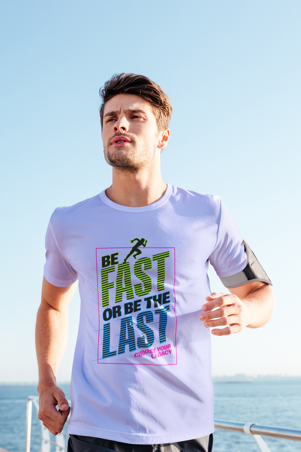 Be Fast or Be Last – Supima Cotton Unisex T-Shirt