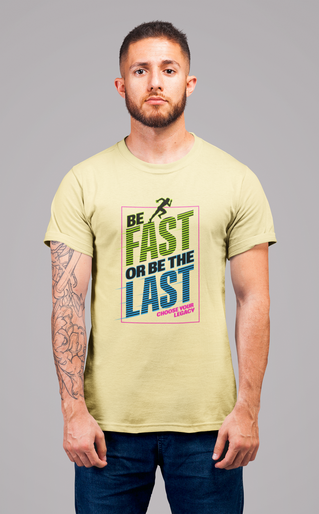 Be Fast or Be Last – Supima Cotton Unisex T-Shirt